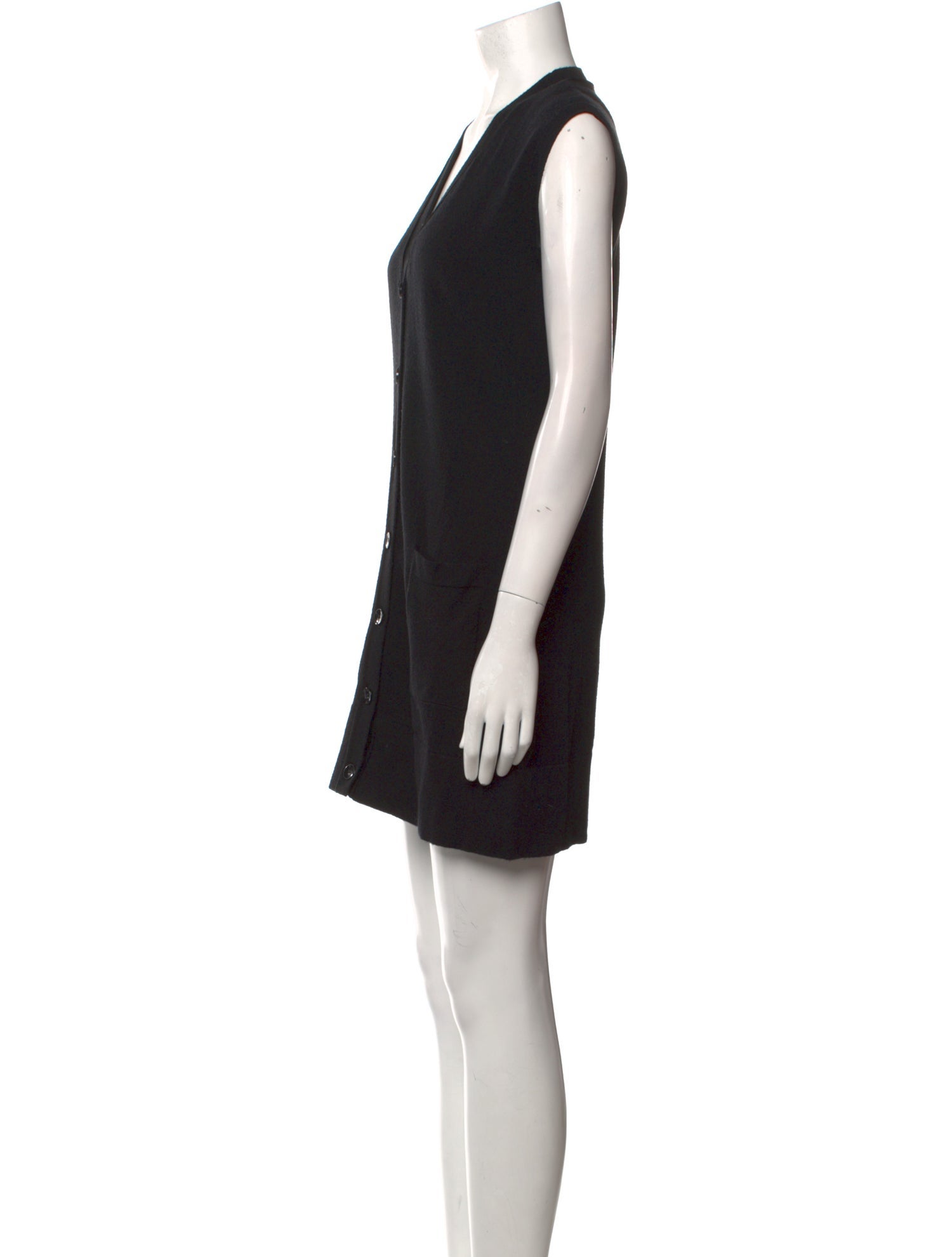 Anne Fontaine V-Neck Mini Dress